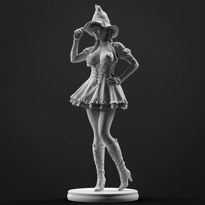 Halloween Girl Statue 3D-Printed Kit