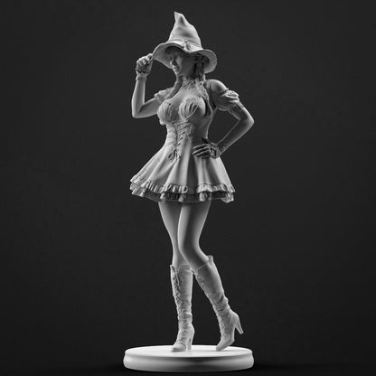 Halloween Girl Statue 3D-Printed Kit