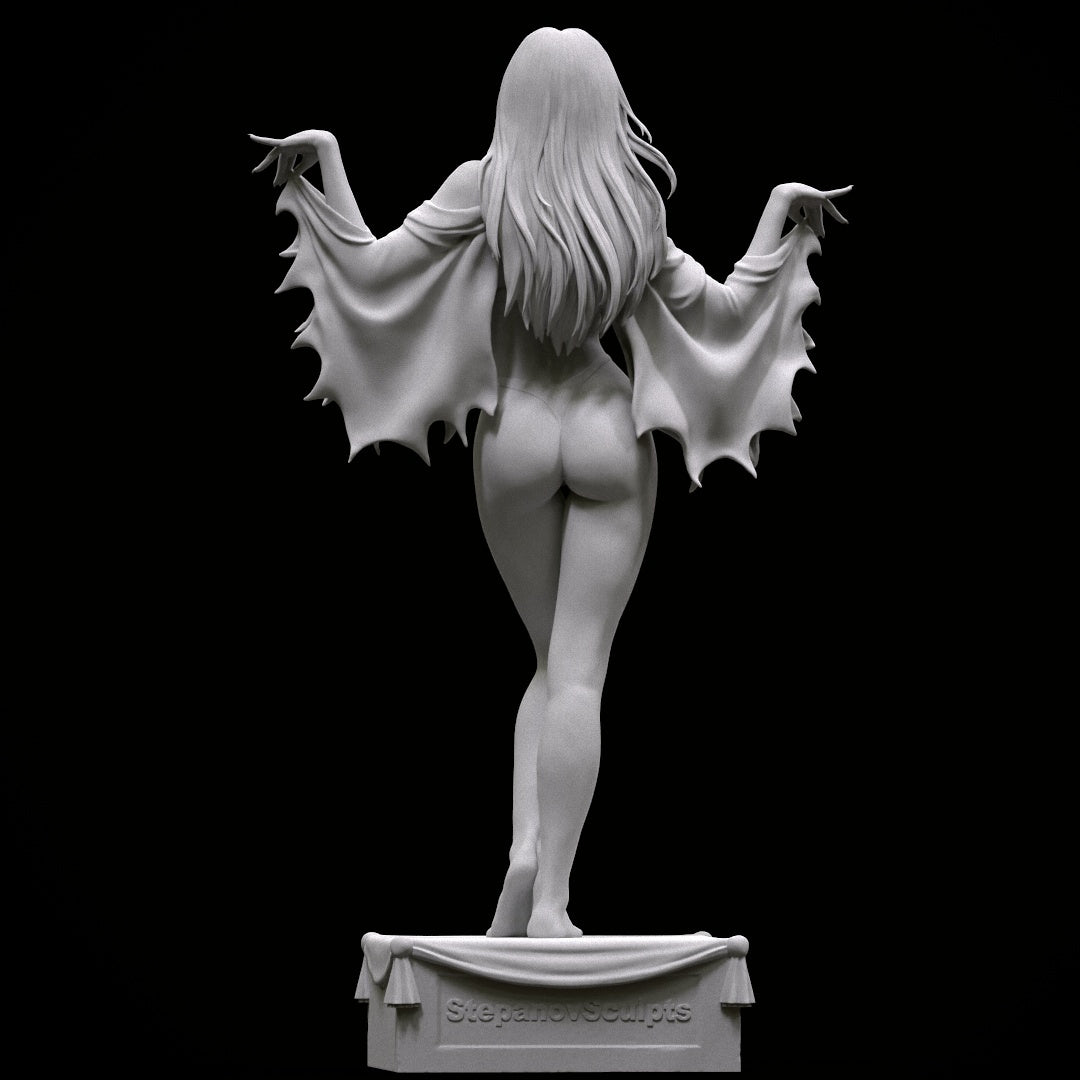 Lili Munster Statue 3D-Printed Kit