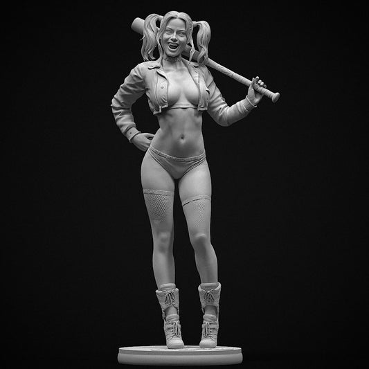 Harley Quinn Statue 3D-Printed Kit