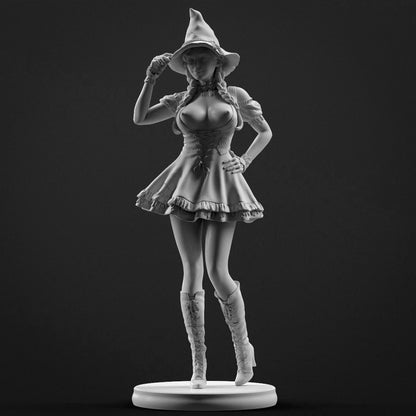 Halloween Girl Statue 3D-Printed Kit