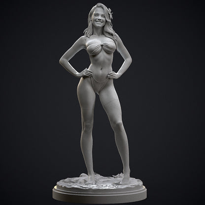 Bikini Girl Statue 3D-Printed Kit