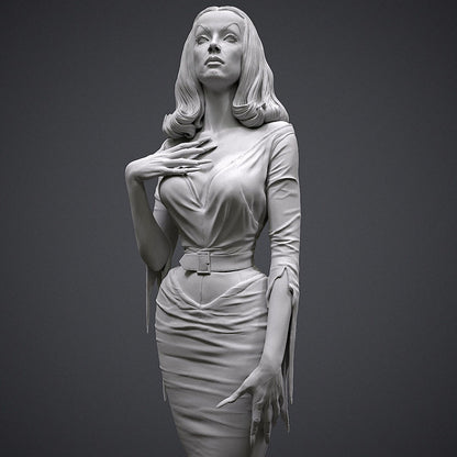 Vampira Statue 3D-Printed Kit
