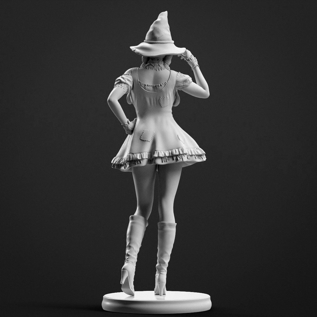 Halloween Girl Statue 3D-Printed Kit