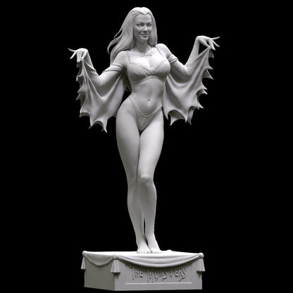 Lili Munster Statue 3D-Printed Kit