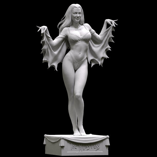 Lili Munster Statue 3D-Printed Kit