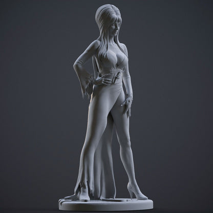 Elvira Statue 3D-Printed Kit