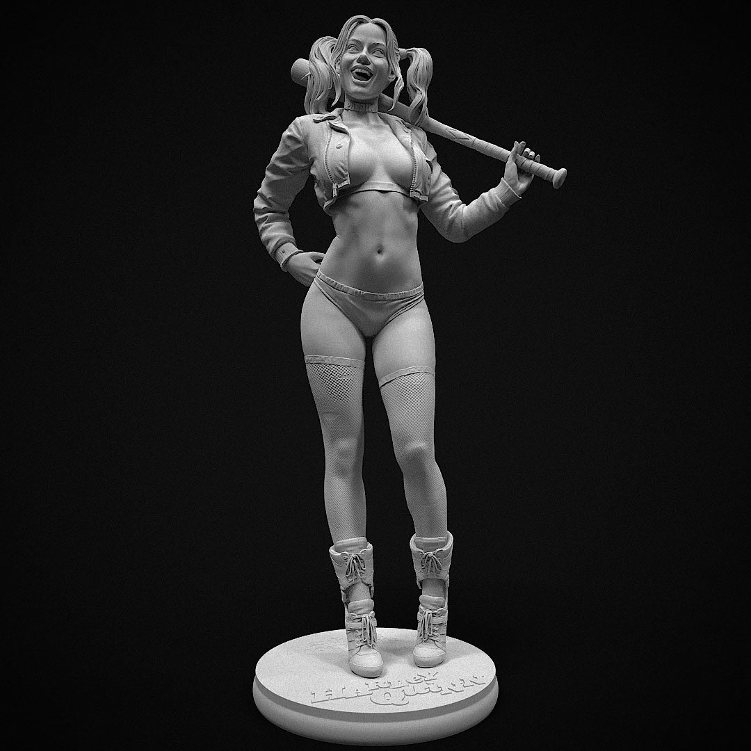 Harley Quinn Statue 3D-Printed Kit