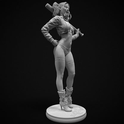 Harley Quinn Statue 3D-Printed Kit
