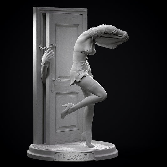The 24th Girl Statue 3D-Printed Kit