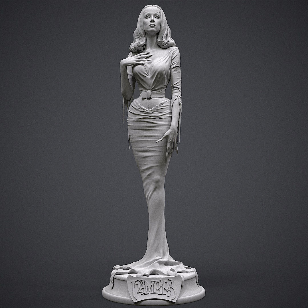 Vampira Statue 3D-Printed Kit