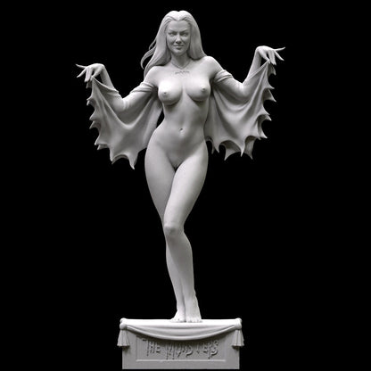 Lili Munster Statue 3D-Printed Kit