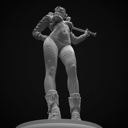 Harley Quinn Statue 3D-Printed Kit