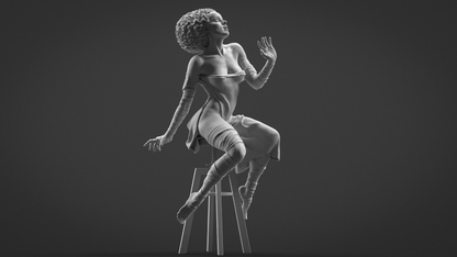 Bride Of Frankentein Statue 3D-Printed Kit
