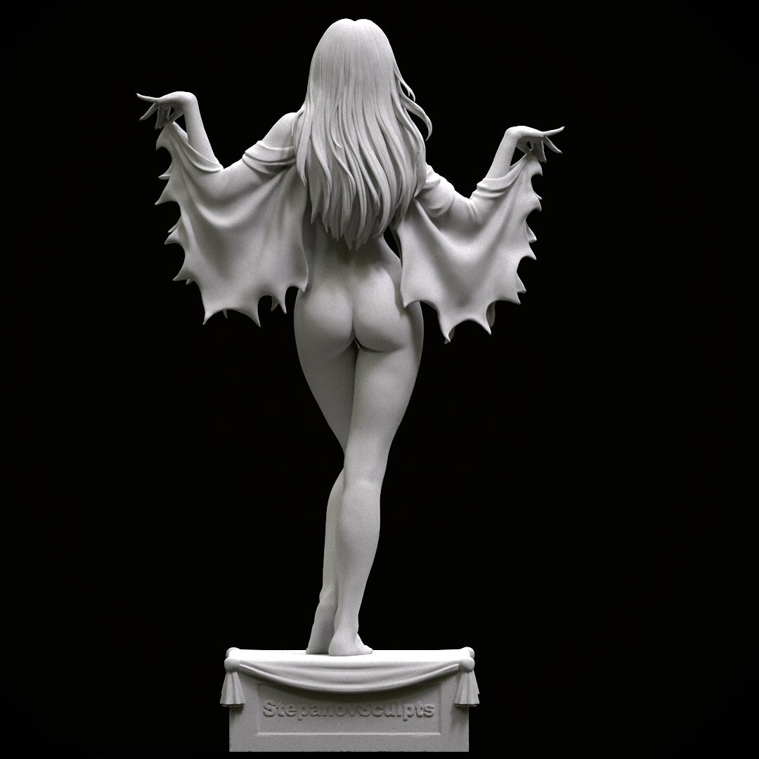 Lili Munster Statue 3D-Printed Kit