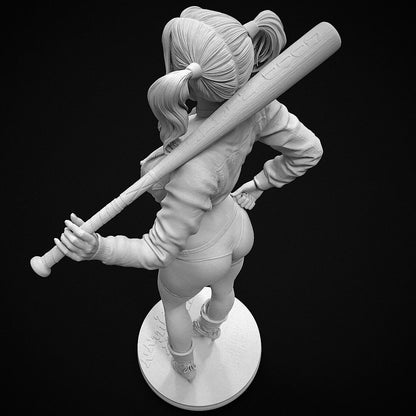 Harley Quinn Statue 3D-Printed Kit