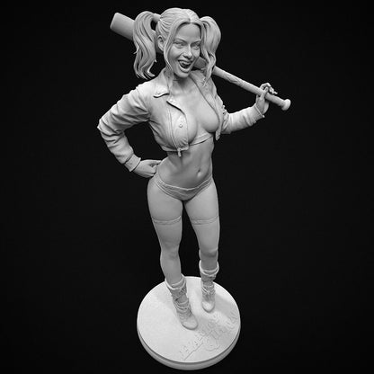 Harley Quinn Statue 3D-Printed Kit