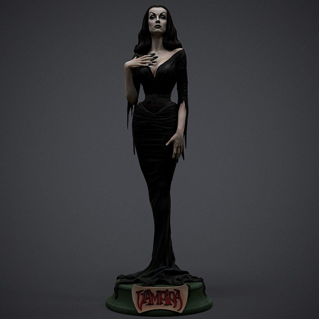 Vampira Statue 3D-Printed Kit