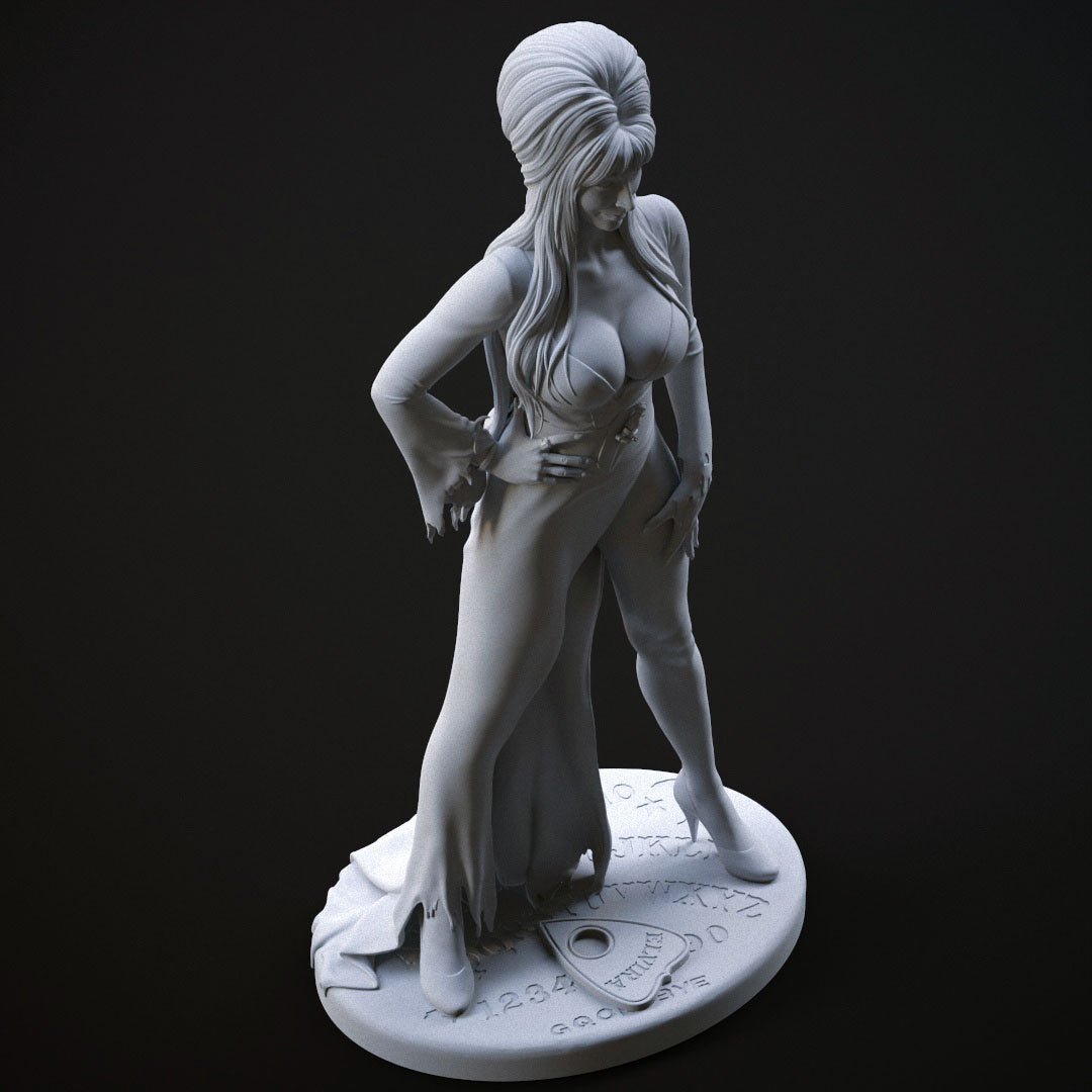 Elvira Statue 3D-Printed Kit