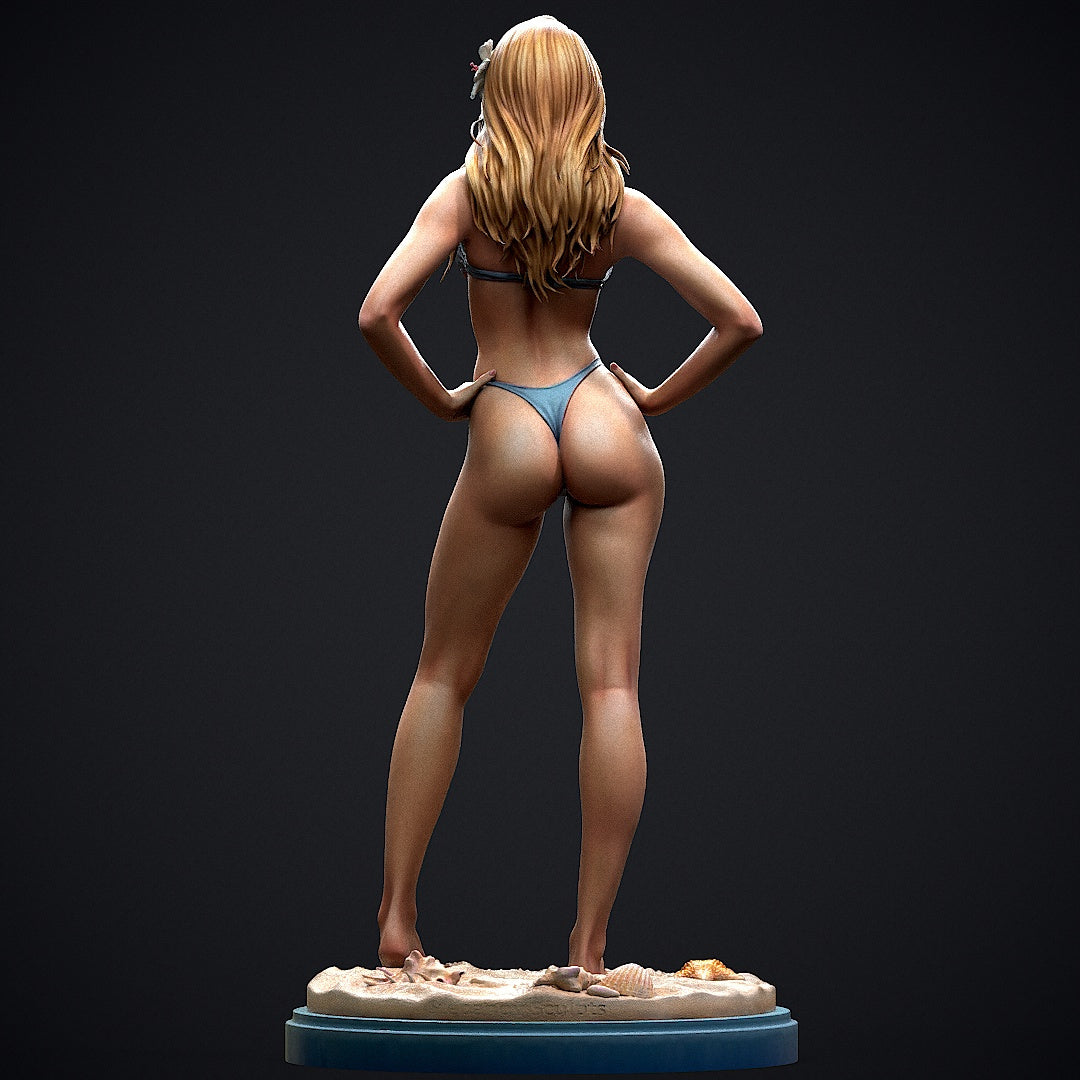 Bikini Girl Statue 3D-Printed Kit
