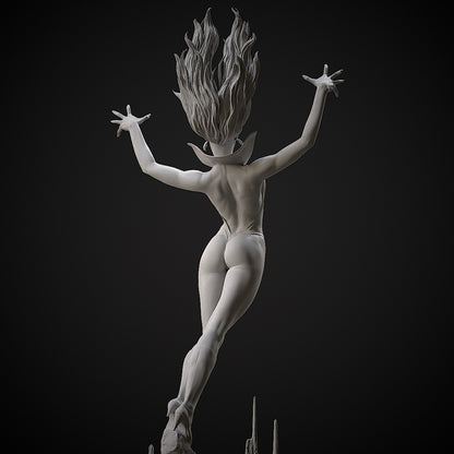 Vampirella Statue 3D-Printed Kit