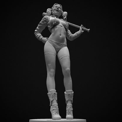 Harley Quinn Statue 3D-Printed Kit