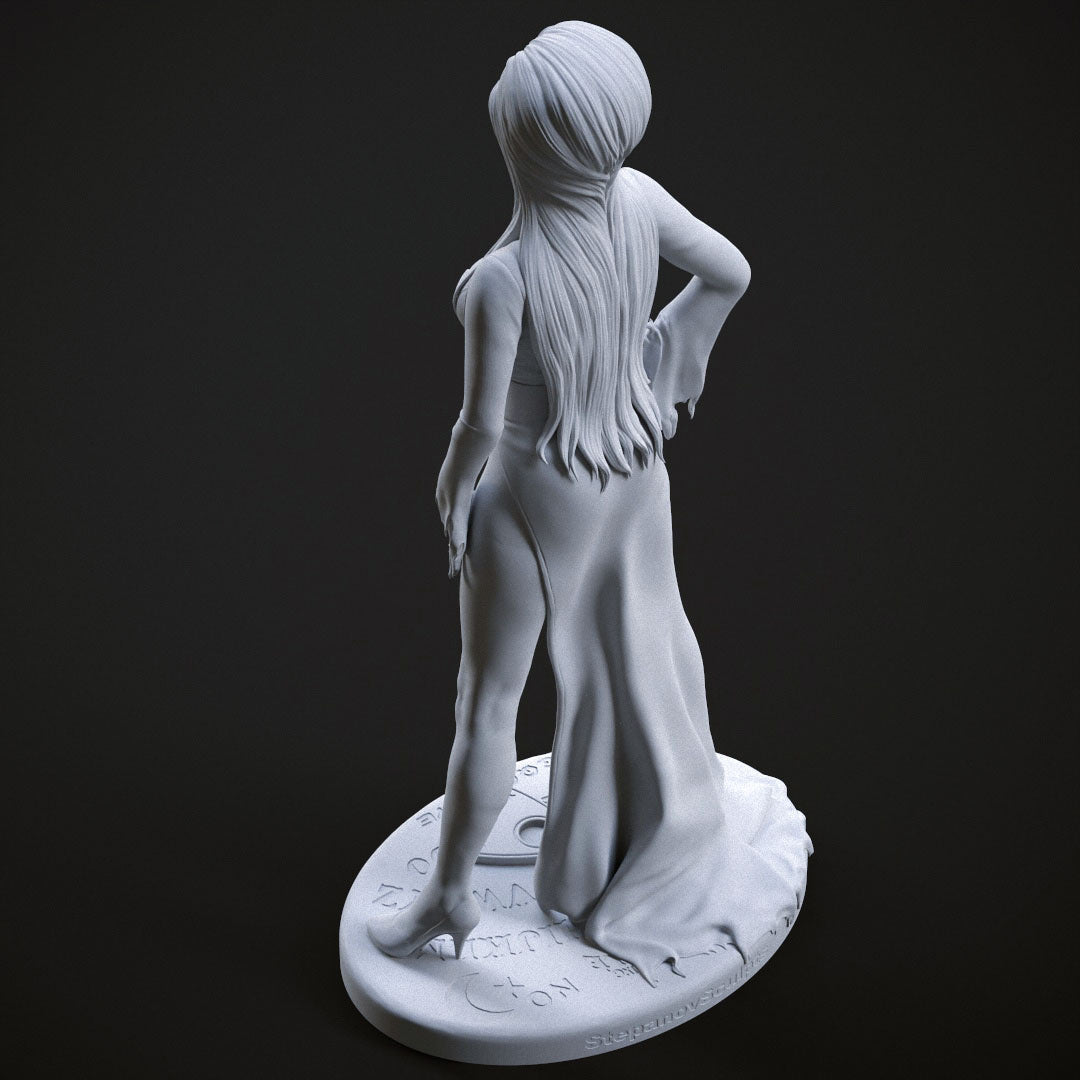 Elvira Statue 3D-Printed Kit