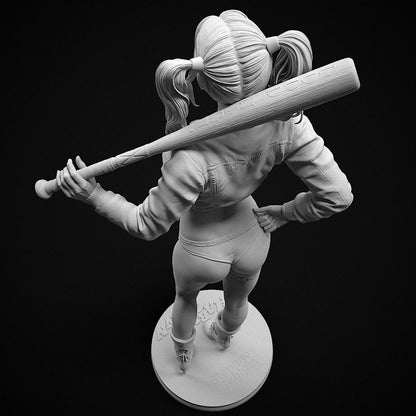 Harley Quinn Statue 3D-Printed Kit