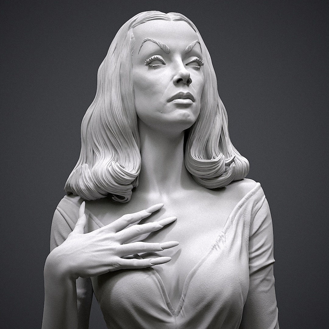 Vampira Statue 3D-Printed Kit