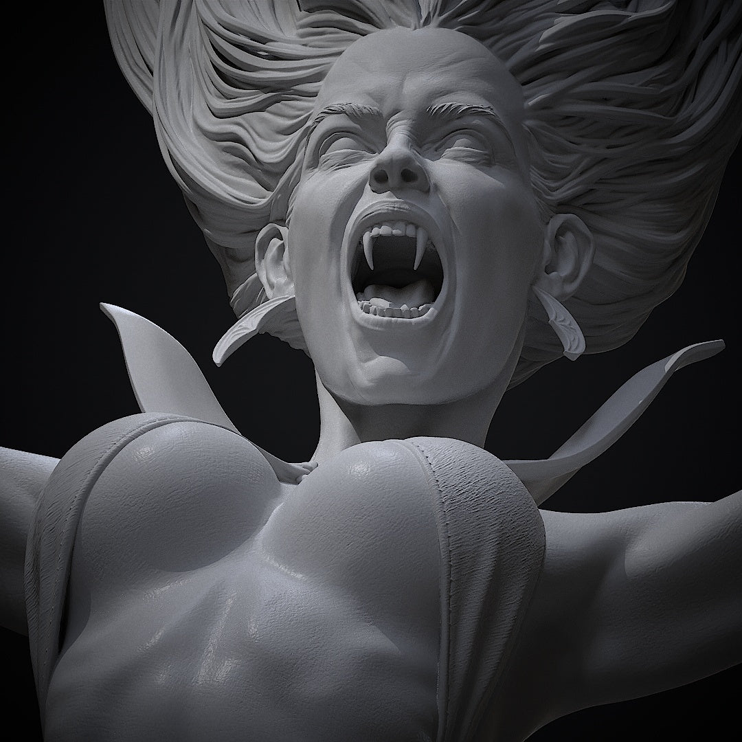 Vampirella Statue 3D-Printed Kit
