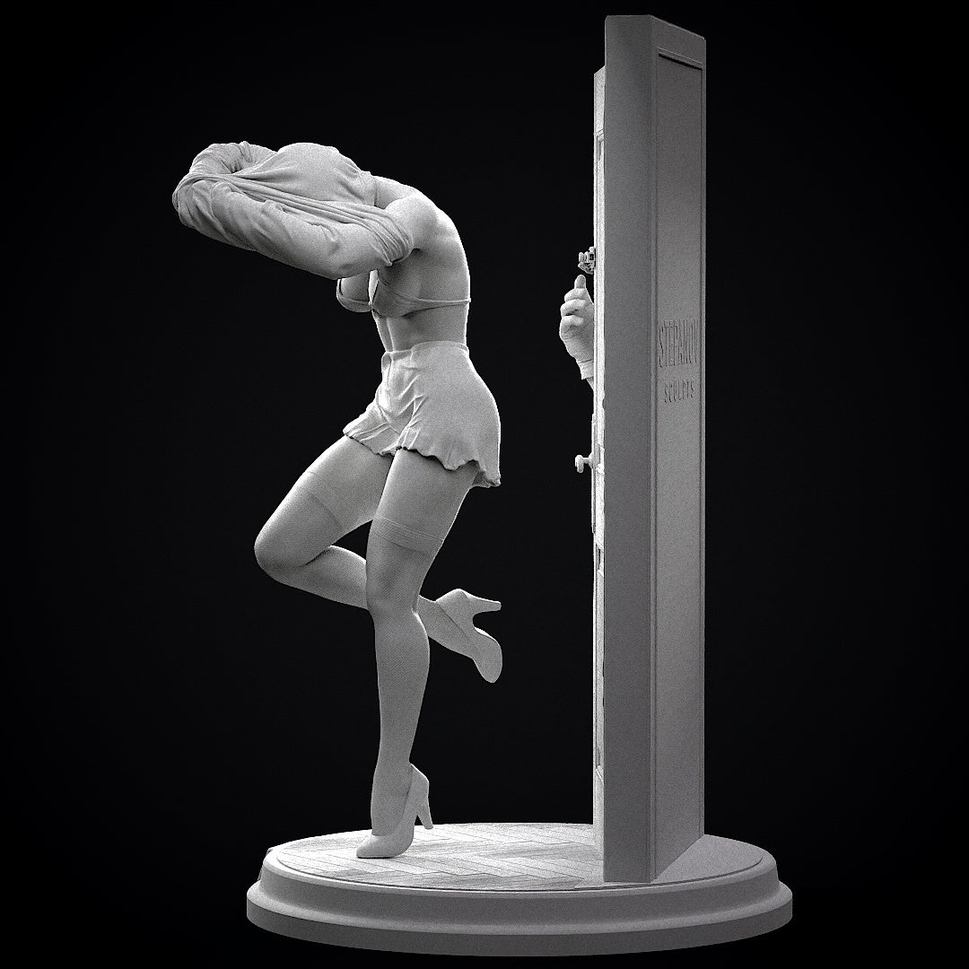 The 24th Girl Statue 3D-Printed Kit
