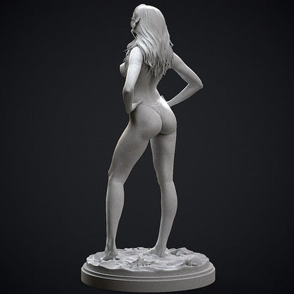 Bikini Girl Statue 3D-Printed Kit
