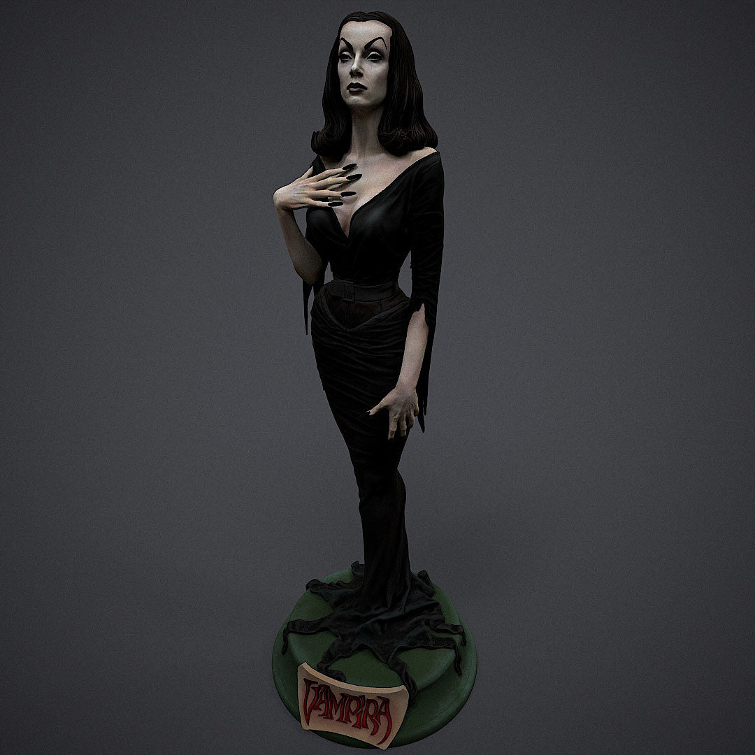 Vampira Statue 3D-Printed Kit