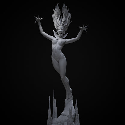 Vampirella Statue 3D-Printed Kit