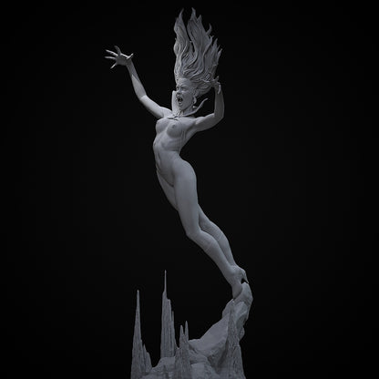 Vampirella Statue 3D-Printed Kit