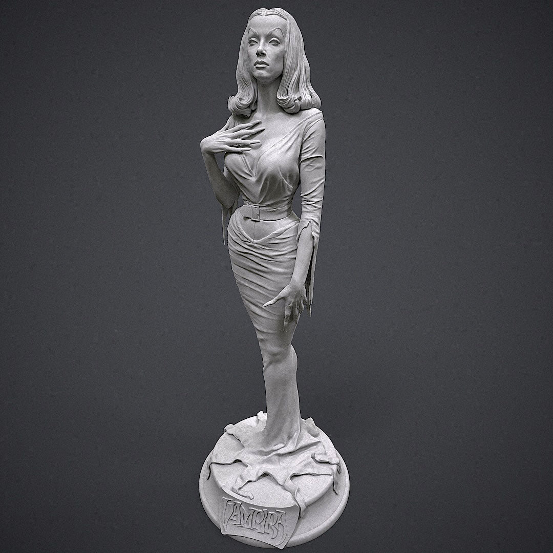 Vampira Statue 3D-Printed Kit