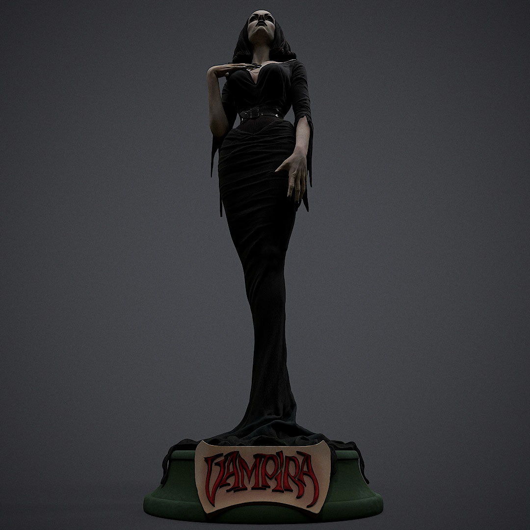 Vampira Statue 3D-Printed Kit