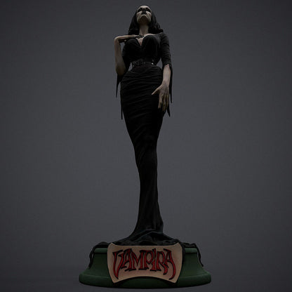 Vampira Statue 3D-Printed Kit