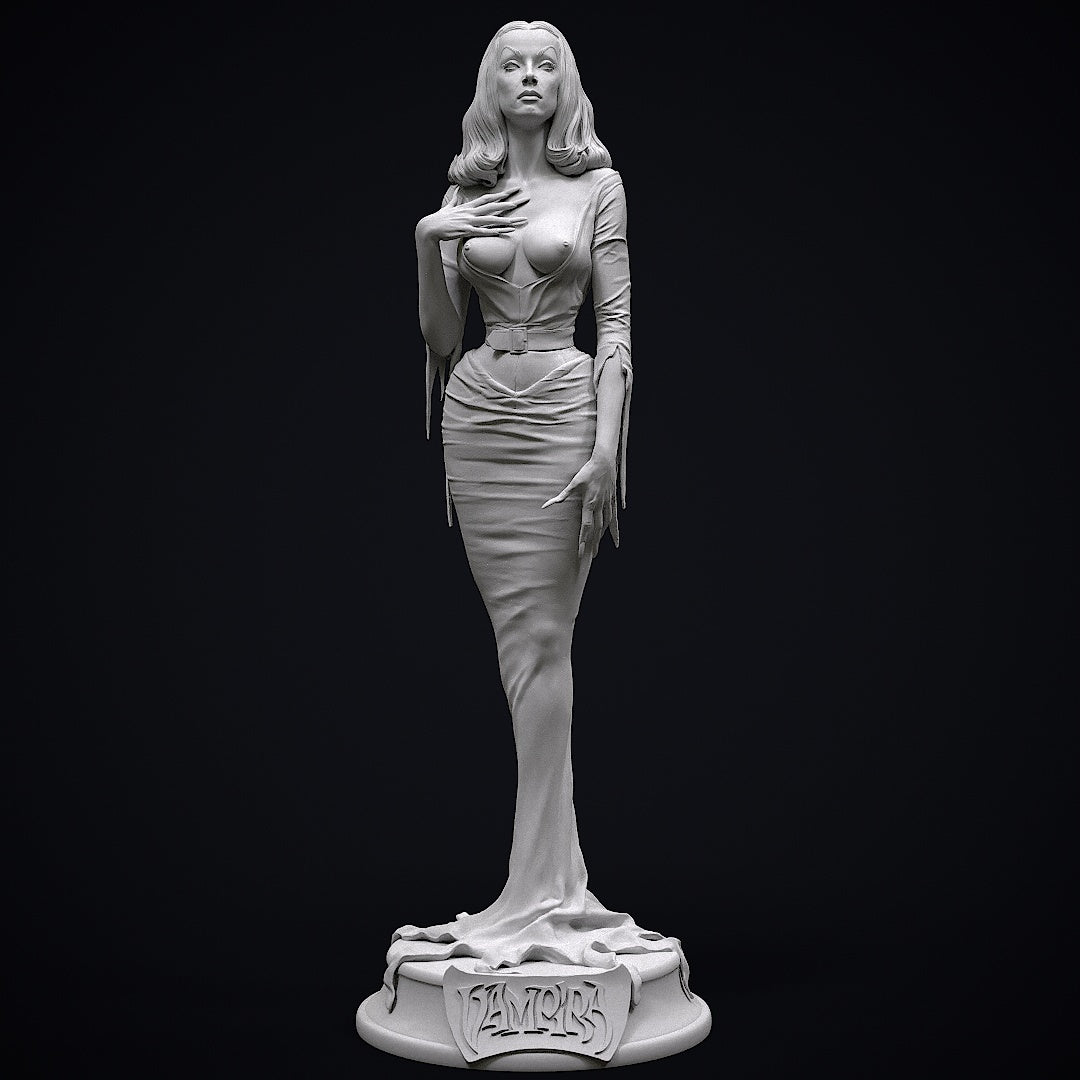 Vampira Statue 3D-Printed Kit