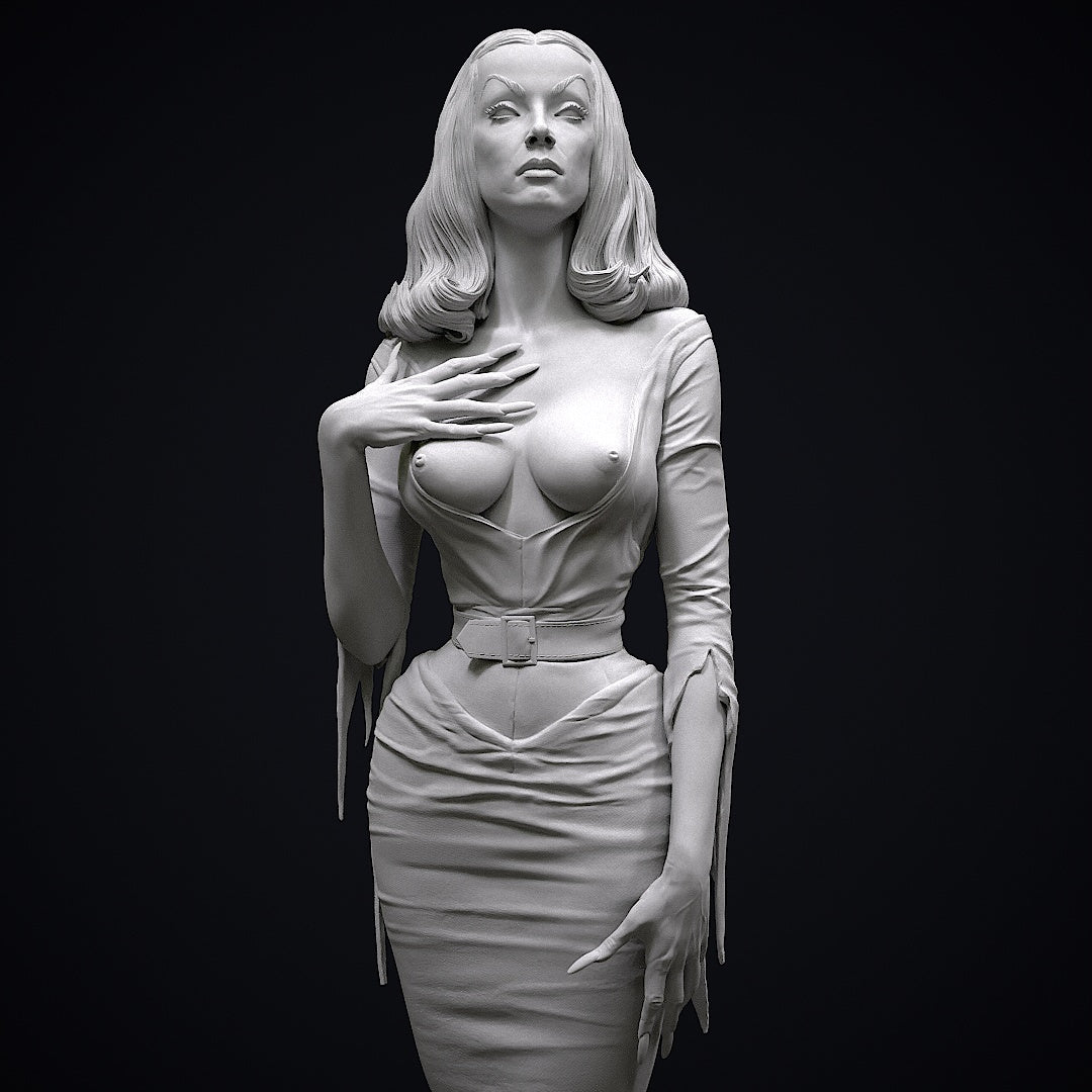 Vampira Statue 3D-Printed Kit