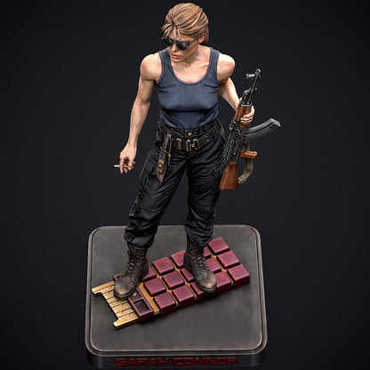Sarah Connor Statue 3D-Printed Kit