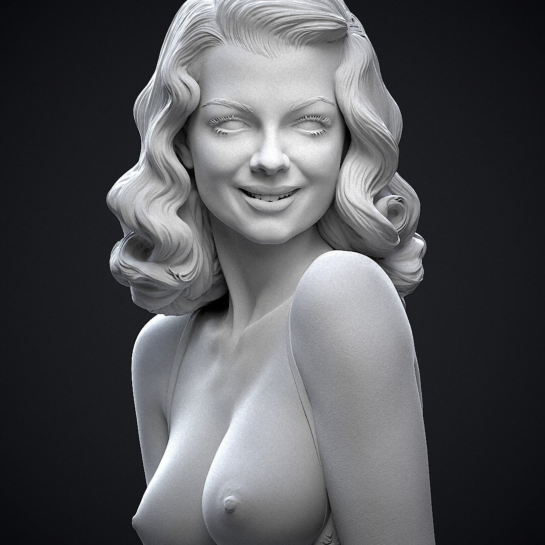 Rita Hayworth Statue 3D-Printed Kit