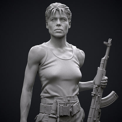 Sarah Connor Statue 3D-Printed Kit