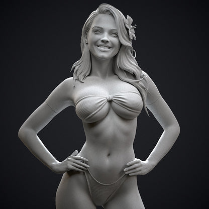 Bikini Girl Statue 3D-Printed Kit