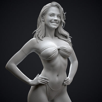 Bikini Girl Statue 3D-Printed Kit