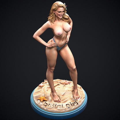 Bikini Girl Statue 3D-Printed Kit