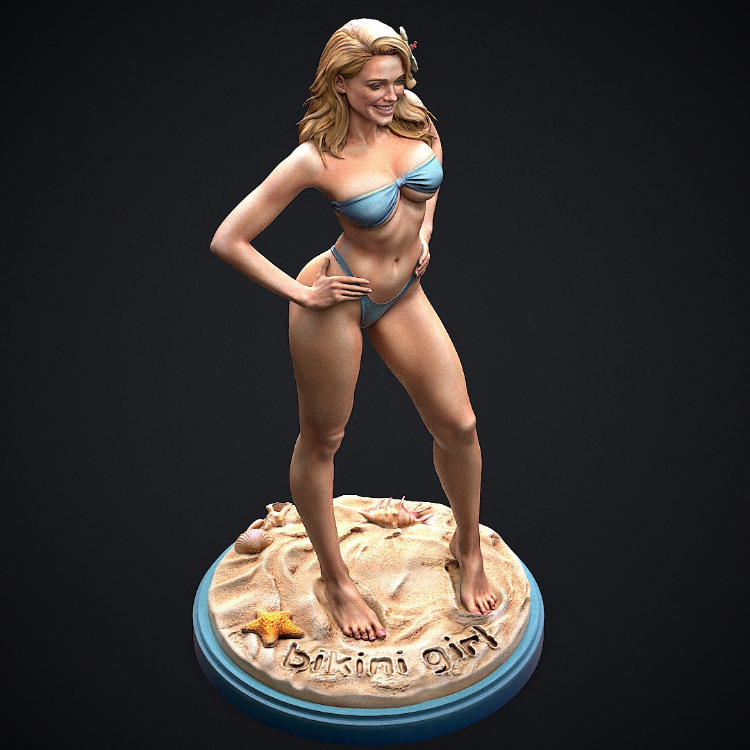 Bikini Girl Statue 3D-Printed Kit