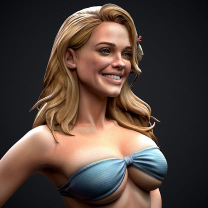 Bikini Girl Statue 3D-Printed Kit