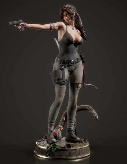 Lara Croft 2 Statue