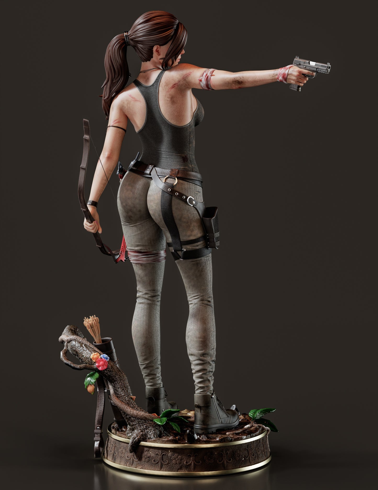 Lara Croft 2 Statue
